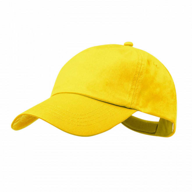 CASQUETTE ENFANT PERSONNALISABLE 'KIDIO' - jaune