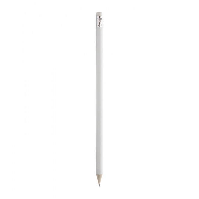 LOT DE 100 CRAYONS À PAPIER PUBLICITAIRES 'ETHAN' - blanc