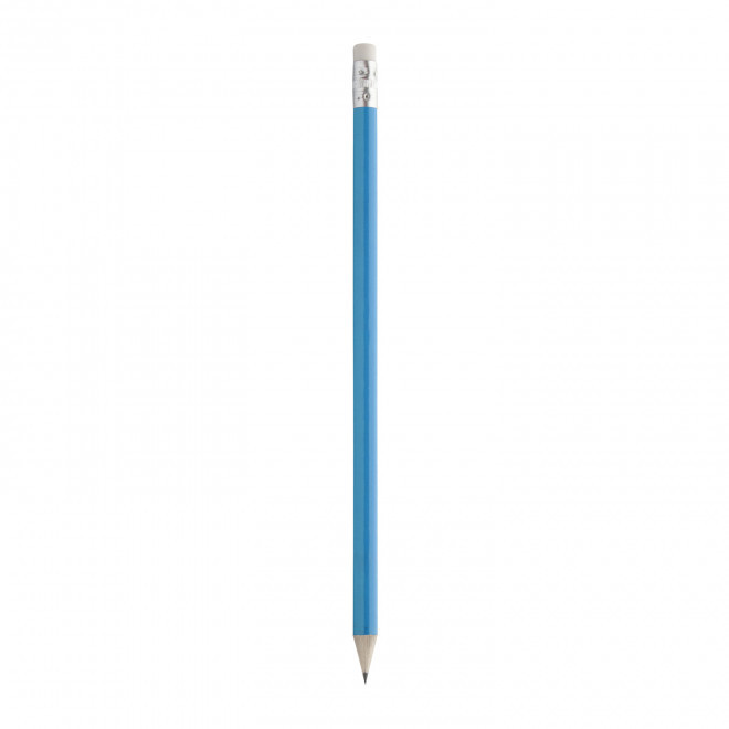 LOT DE 100 CRAYONS À PAPIER PUBLICITAIRES 'ETHAN' - bleu clair