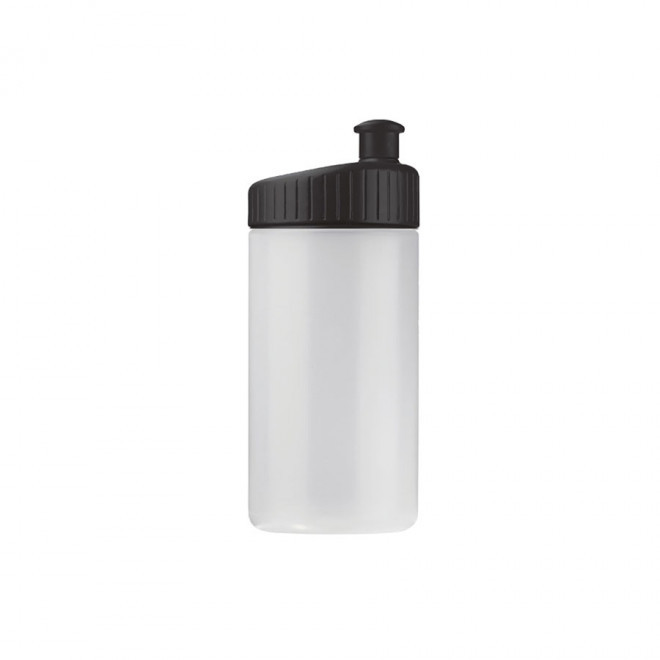 RAPIDE 4J - GOURDE OPAQUE PUBLICITAIRE 500ML 'TRAIL' - noir