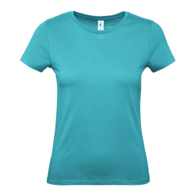 TEE-SHIRT FEMME B&C PERSONNALISABLE 'PALTO 145G' - bleu turquoise