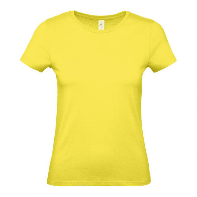 TEE-SHIRT FEMME B&C PERSONNALISABLE 'PALTO 145G' - jaune