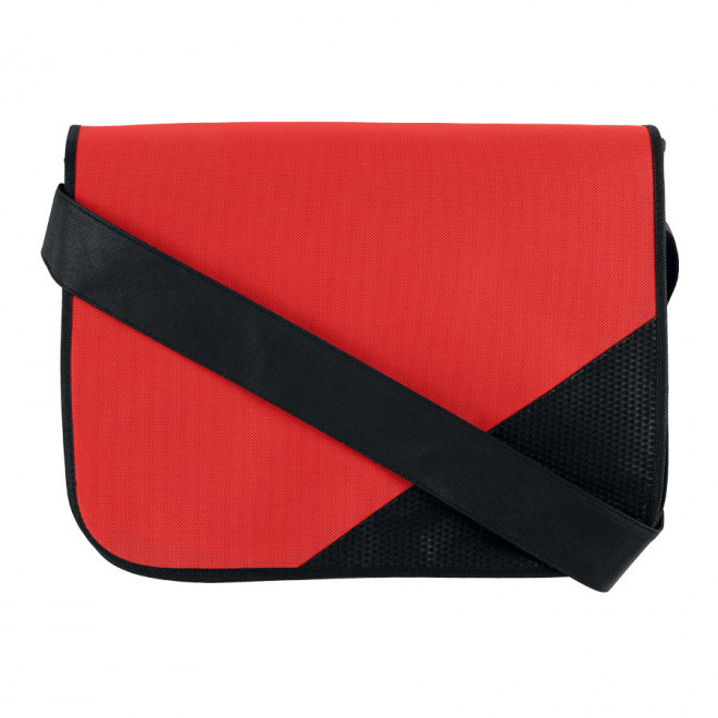 SACOCHE BESACE PUBLICITAIRE 'CALABRESE' - rouge