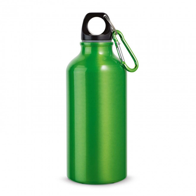 GOURDE PERSONNALISABLE EN MÉTAL 400 ML 'EVEREST' - vert