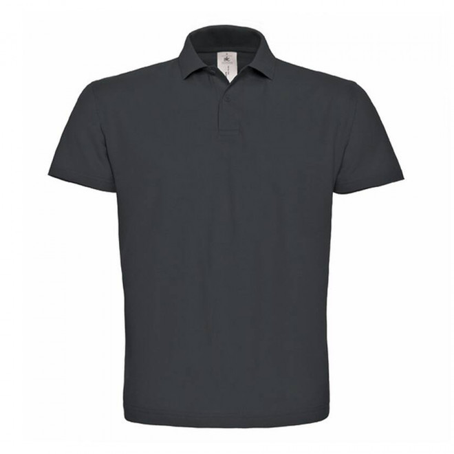 POLO PERSONNALISABLE HOMME B&C 'ADIMO' - gris anthracite