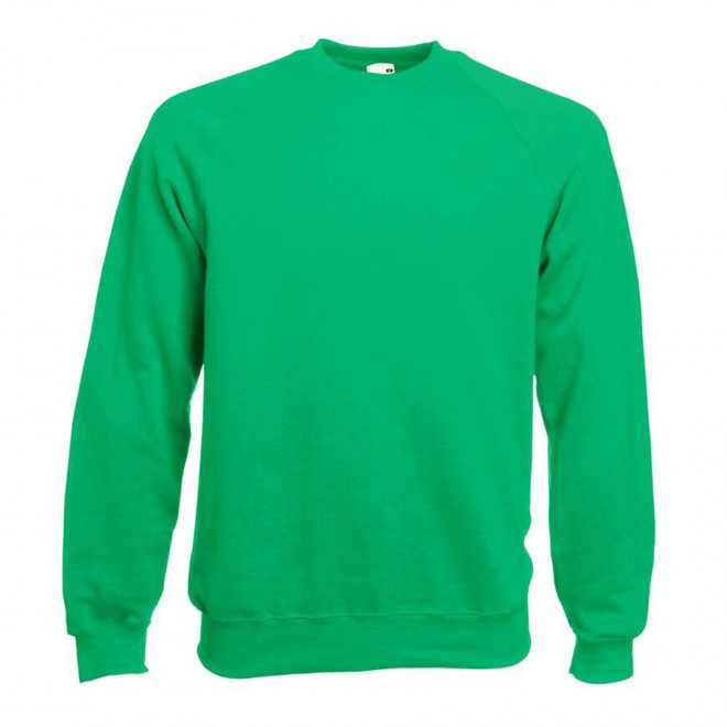 SWEAT PERSONNALISÉ MIXTE 'LURGAN' - vert prairie