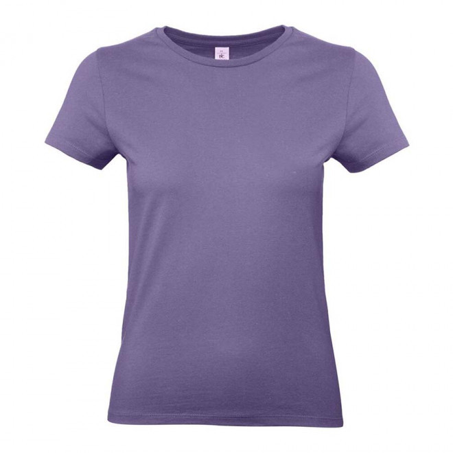 TEE-SHIRT FEMME PERSONNALISABLE B&C 'PALTO 185' - lilas
