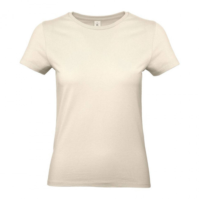 TEE-SHIRT FEMME PERSONNALISABLE B&C 'PALTO 185' - naturel