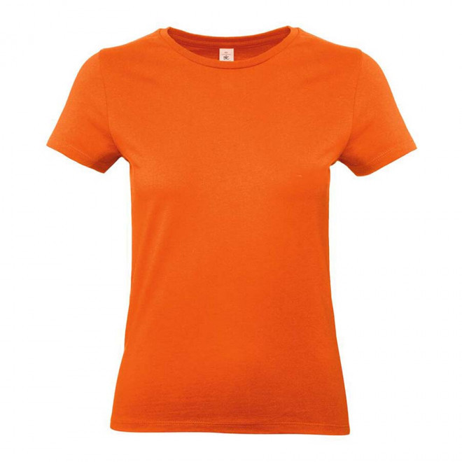 TEE-SHIRT FEMME PERSONNALISABLE B&C 'PALTO 185' - orange
