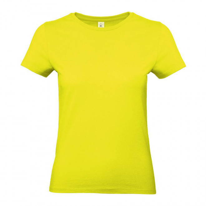 TEE-SHIRT FEMME PERSONNALISABLE B&C 'PALTO 185' - citron vert