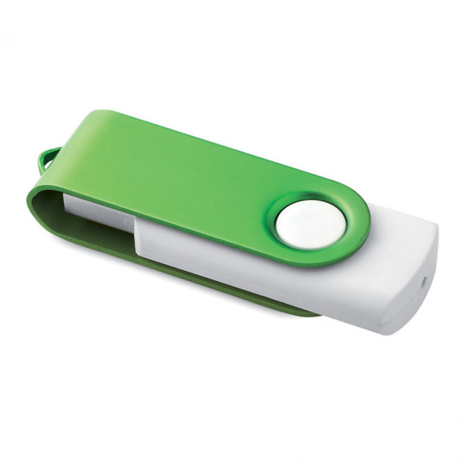 CLE USB PUBLICITAIRE 'ROTOFLASH' 1 GO A 32 GO - vert