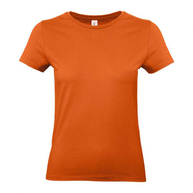 TEE-SHIRT FEMME PERSONNALISABLE B&C 'PALTO 185' - urban orange