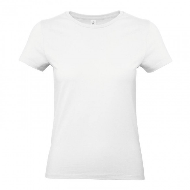 TEE-SHIRT BLANC PERSONNALISABLE B&C 'PALTO 185' - blanc