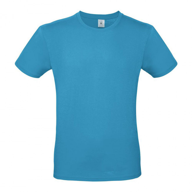 TEE-SHIRT HOMME B&C PERSONNALISABLE 'PALTO 145G' - bleu atoll