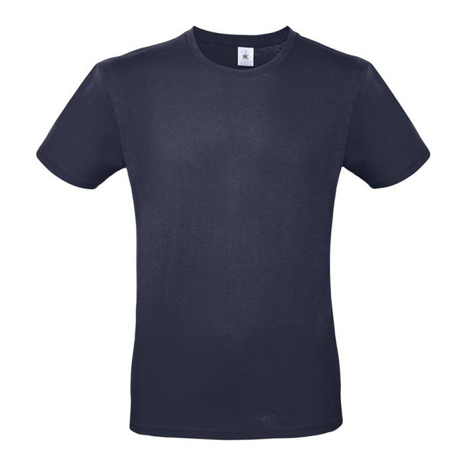 TEE-SHIRT HOMME B&C PERSONNALISABLE 'PALTO 145G' - bleu marine