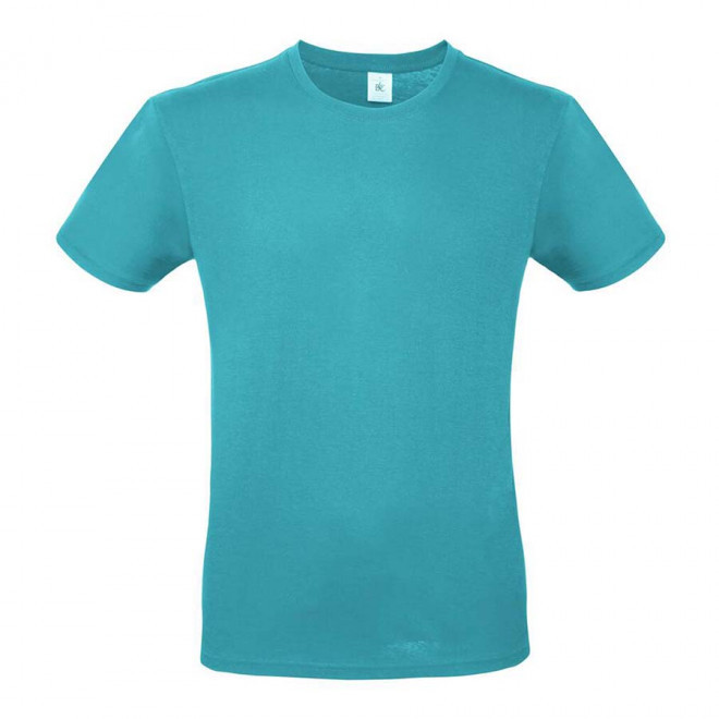 TEE-SHIRT HOMME B&C PERSONNALISABLE 'PALTO 145G' - bleu turquoise