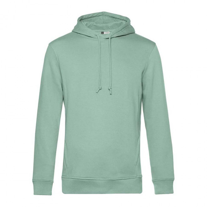 SWEAT-SHIRT PERSONNALISABLE CAPUCHE B&C® 'HODA' - sauge