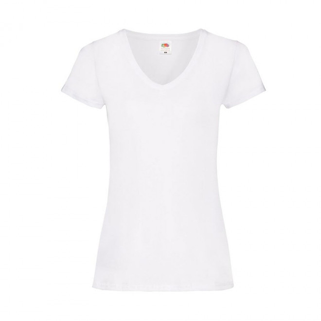 TEE-SHIRT PERSONNALISABLE FEMME BLC V FTL® 'MAGUISTA' - blanc