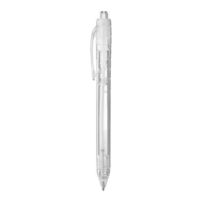 STYLO EN PLASTIQUE 'RECYCLO' - transparent