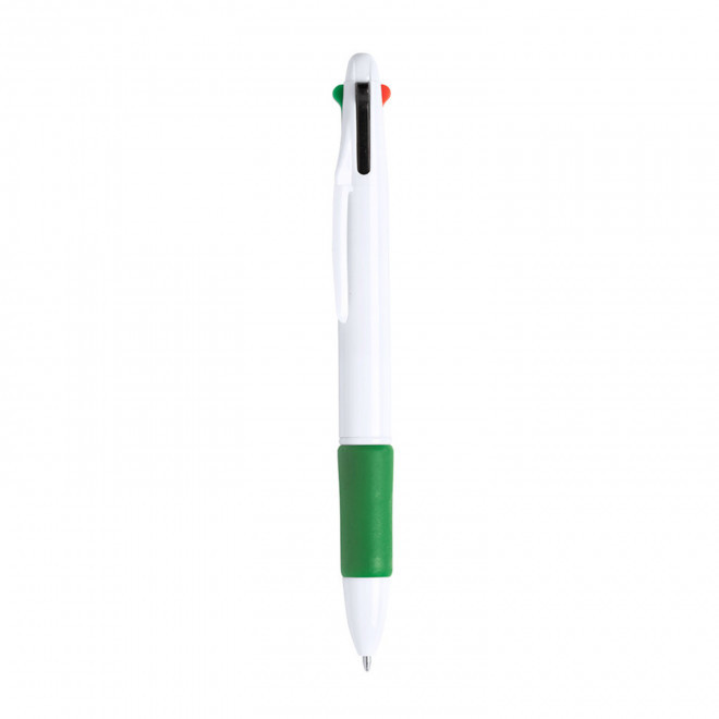 STYLO PUBLICITAIRE 4 COULEURS 'OCTUS' - vert