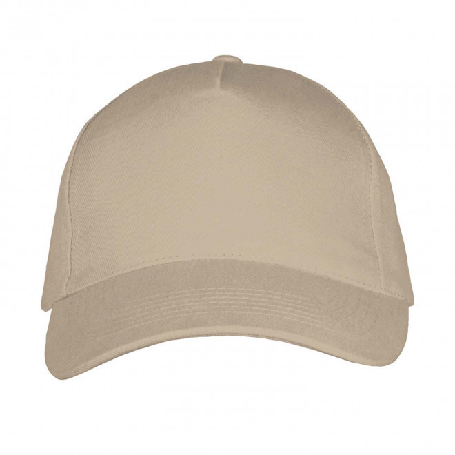 CASQUETTE PERSONNALISEE 'LONG BEACH' 260 GR/M² - beige