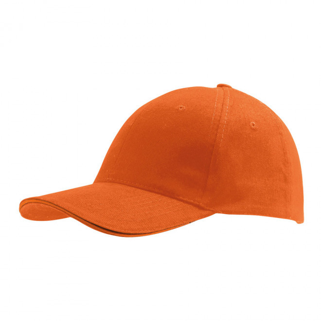 CASQUETTE PUBLICITAIRE 'BUFFALO' 260 GR/M² - orange