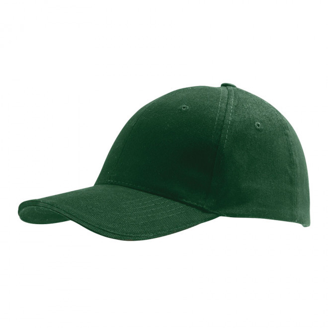 CASQUETTE PUBLICITAIRE 'BUFFALO' 260 GR/M² - vert bouteille