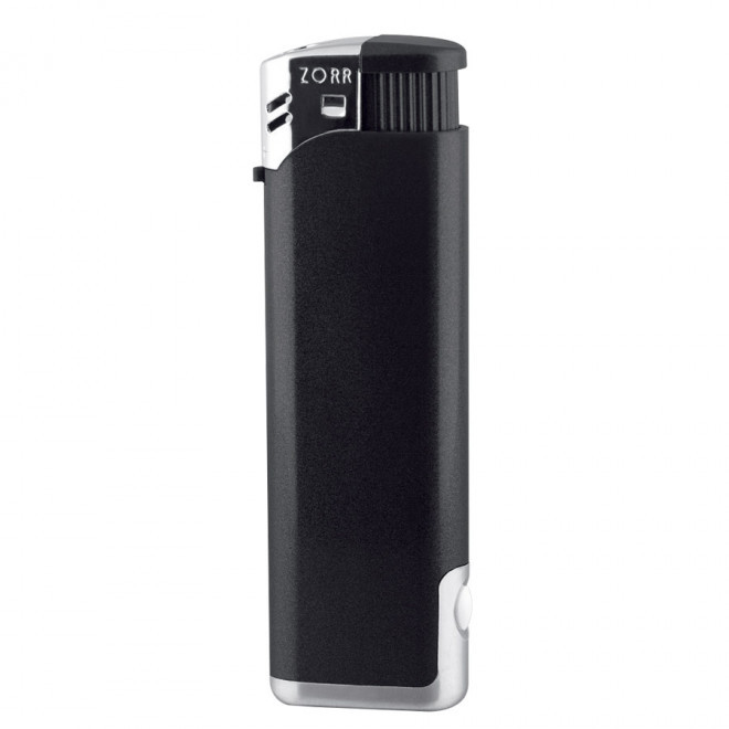 BRIQUET RECHARGEABLE PIEZO LAMPE 'TONGA' - noir