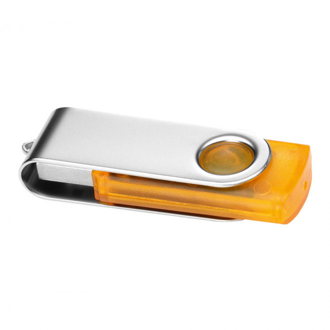 CLE USB PUBLICITAIRE 'TRANSTECH' 1 GO A 32 GO - orange