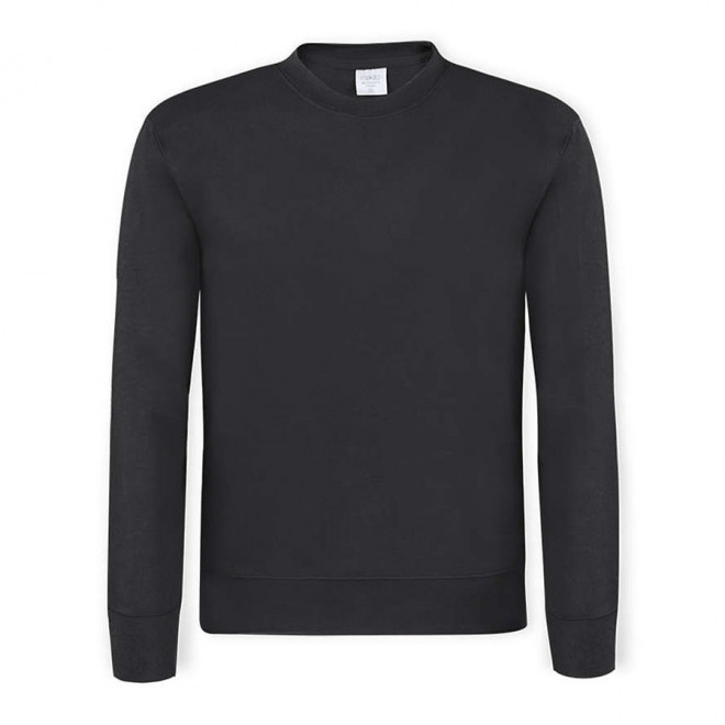 SWEAT PERSONNALISABLE COL ROND 'SANDO' - noir