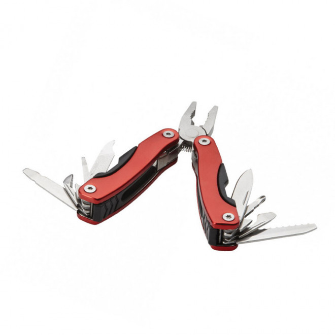 PINCE PUBLICITAIRE 11 FONCTIONS 'ARNOLD' - rouge