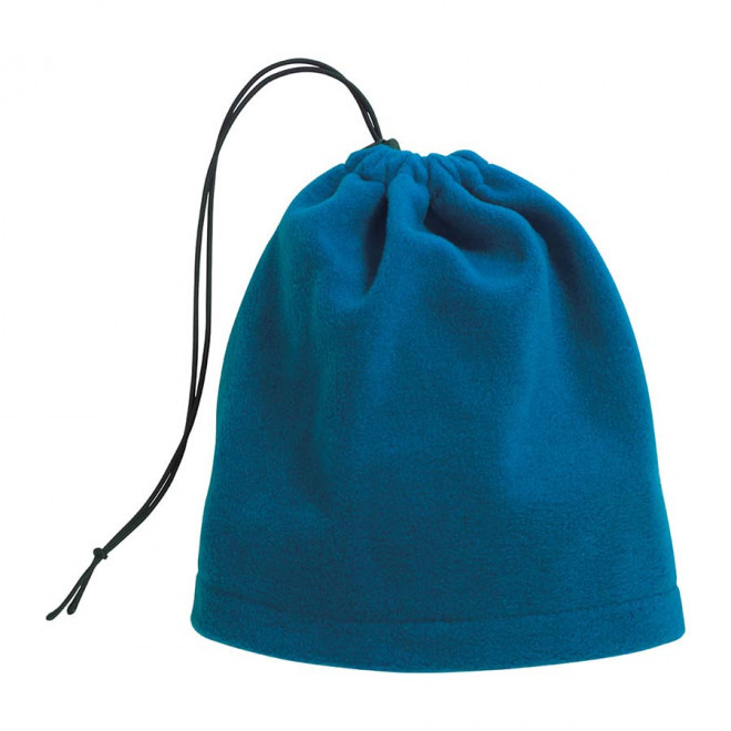 BONNET PERSONNALISABLE 2EN1 'DUOBO' - bleu pétrole