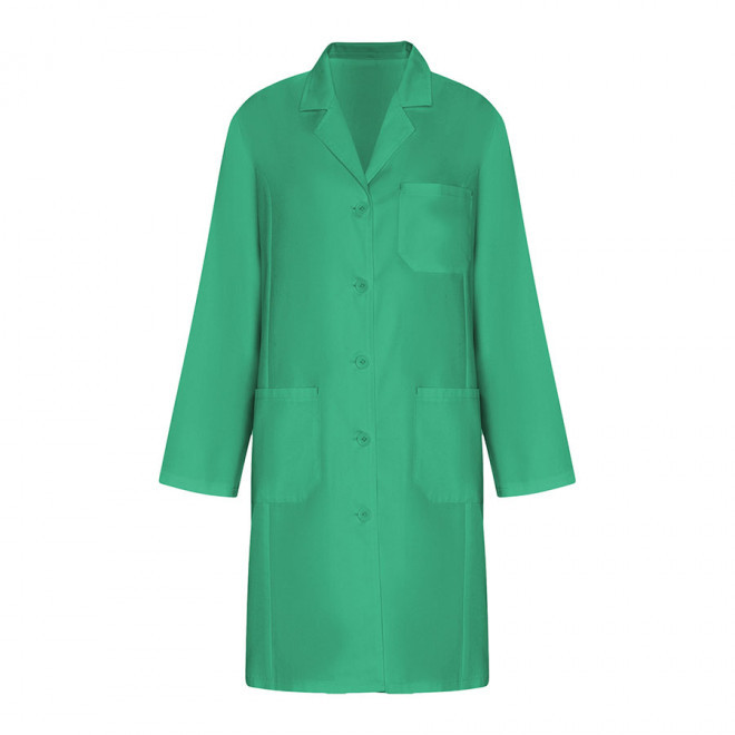 BLOUSE MEDICALE PERSONNALISABLE FEMME 'RESEARCH' - vert