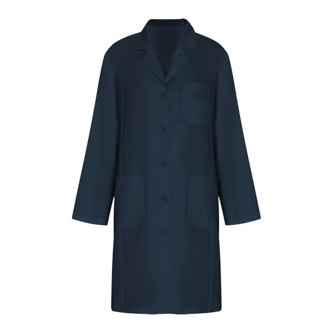 BLOUSE MEDICALE PERSONNALISABLE FEMME 'RESEARCH' - bleu marine