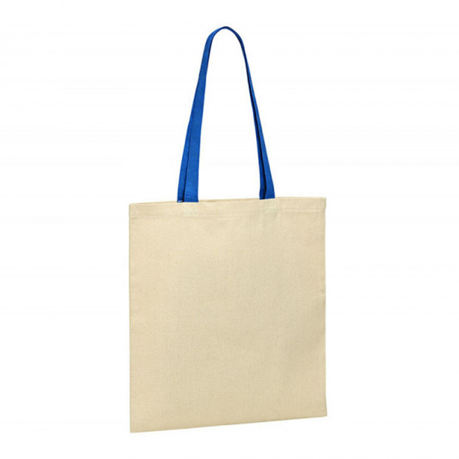 SAC COTON 220 G/M2 PERSONNALISABLE 'AURIANA PLUS' - bleu royal
