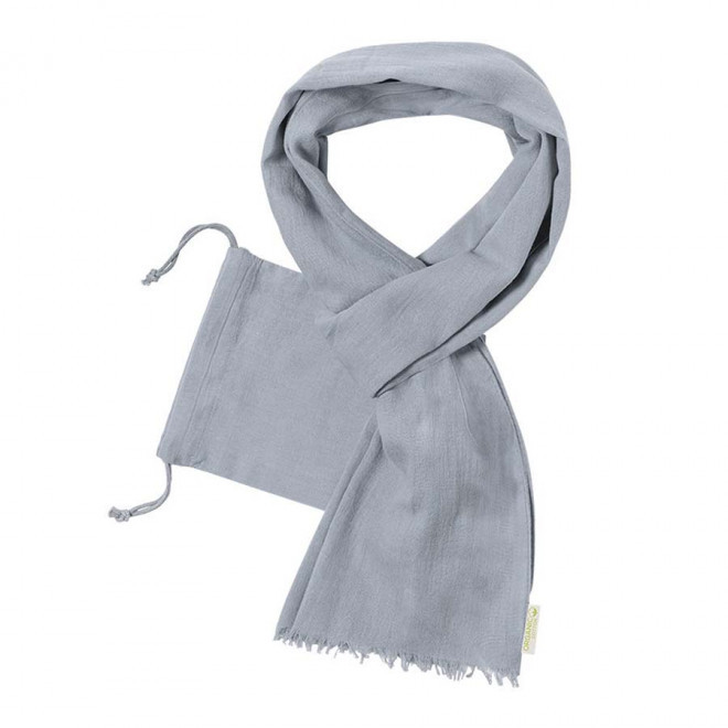 FOULARD BIO PERSONNALISABLE 'BETTO BIO' - gris