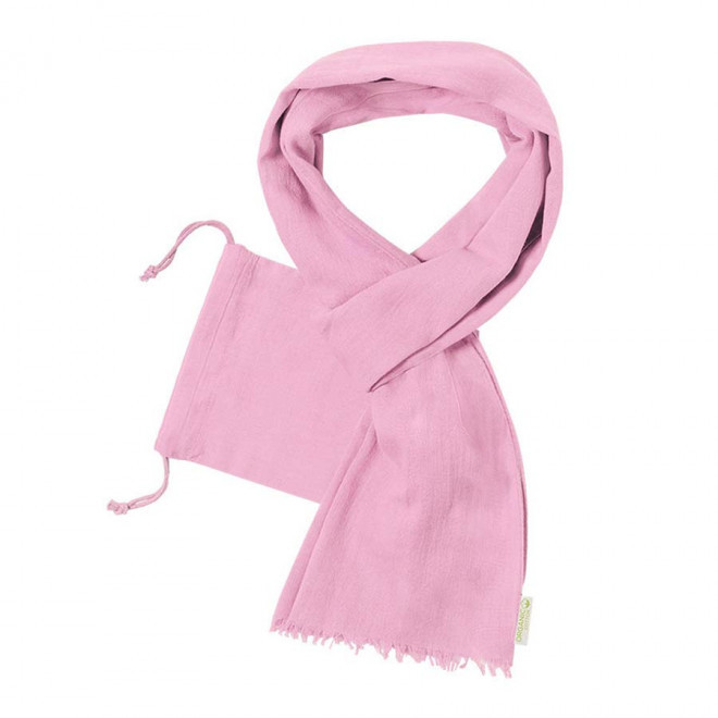 FOULARD BIO PERSONNALISABLE 'BETTO BIO' - rose