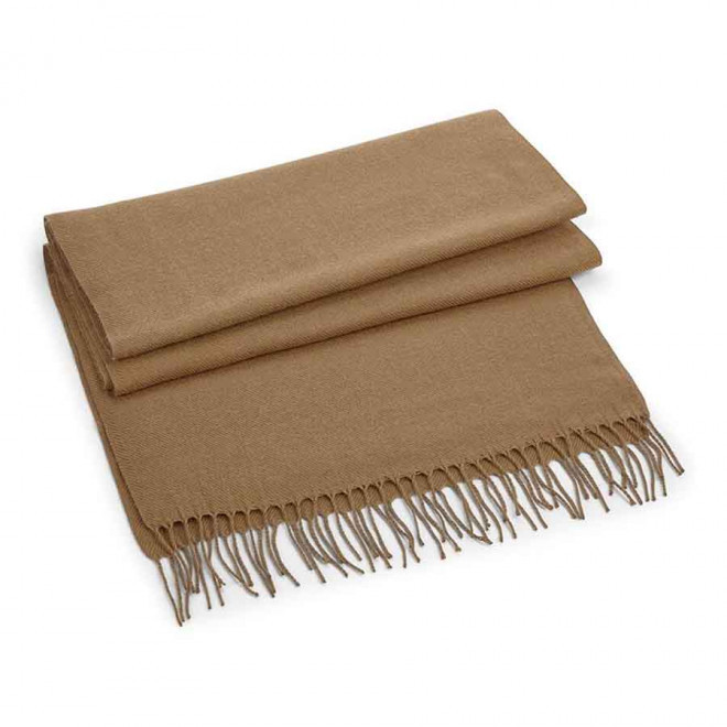 ECHARPE PERSONNALISABLE TISSEE BEECHFIELD® 'SCARFO'  - marron