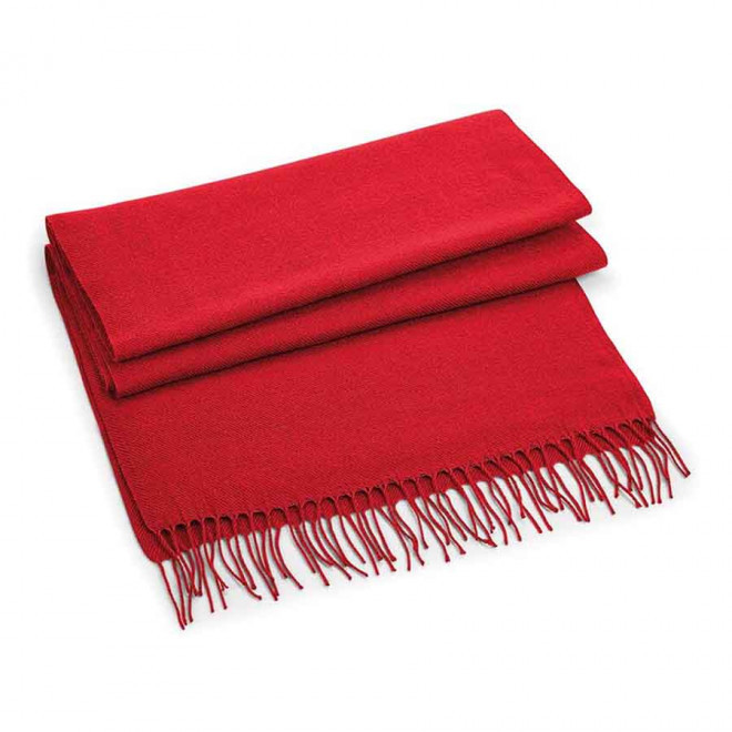 ECHARPE PERSONNALISABLE TISSEE BEECHFIELD® 'SCARFO'  - rouge