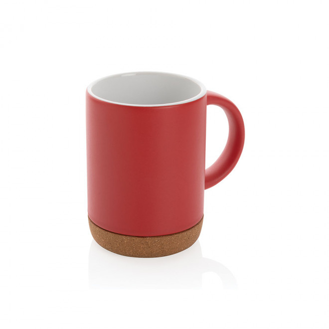 MUG PERSONNALISABLE CERAMIQUE LIEGE 280 ML 'NANOUK' - rouge
