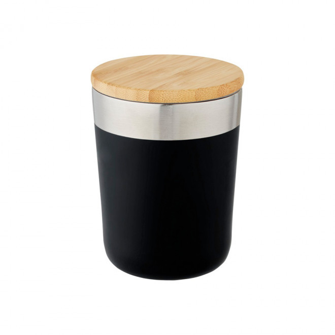 MUG PERSONNALISÉ ISOTHERME 300 ML 'LIRANA' 4J - noir