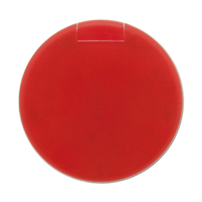 BOITE PERSONNALISABLE BONBONS 'SKITTY ROUND' 4J - rouge