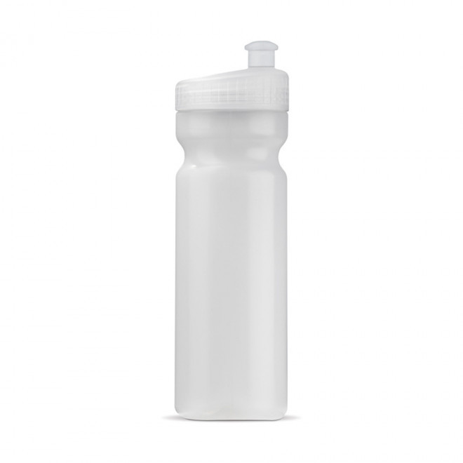 GOURDE OPAQUE PERSONNALISABLE 750ML 'TRAIL' 4J - blanc