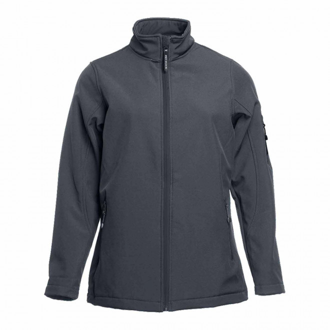 SOFTSHELL PERSONNALISABLE FEMME PEN DUICK 'ATLANTIC' - gris foncé