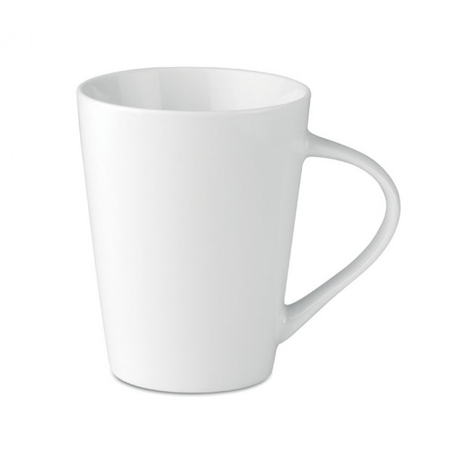 MUG PUBLICITAIRE EN PORCELAINE 'ROMIA' - blanc