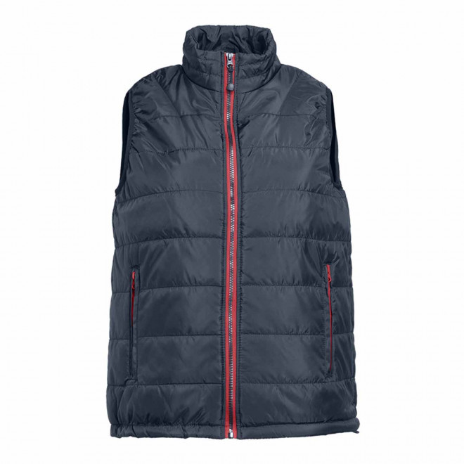 BODYWARMER FEMME PEN DUICK® 'CITY' - marine/rouge