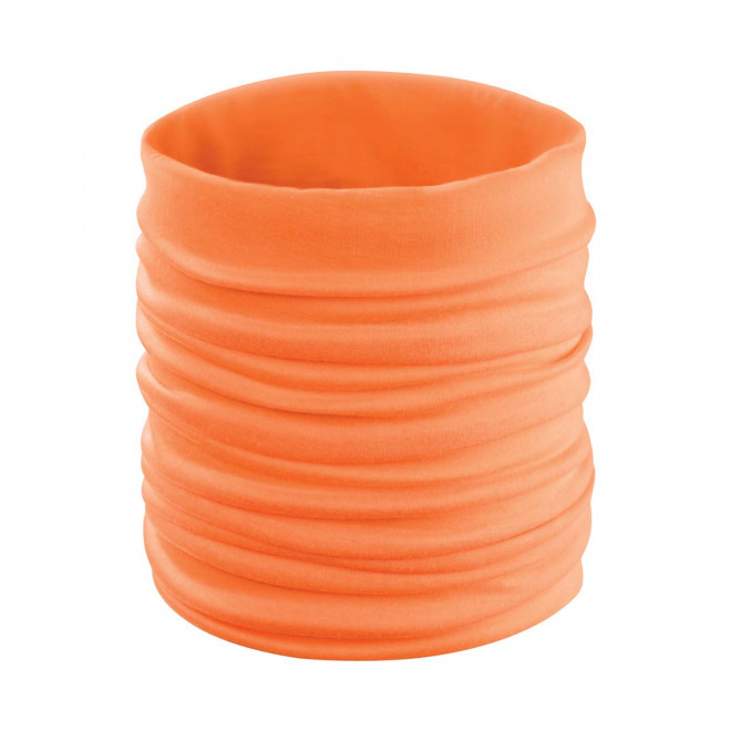FOULARD TUBE MULTIFONCTION PERSONNALISABLE 'MADY' - orange