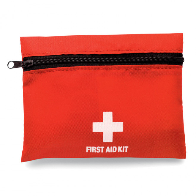 TROUSSE DE PREMIERS SECOURS 'SAFY' - rouge