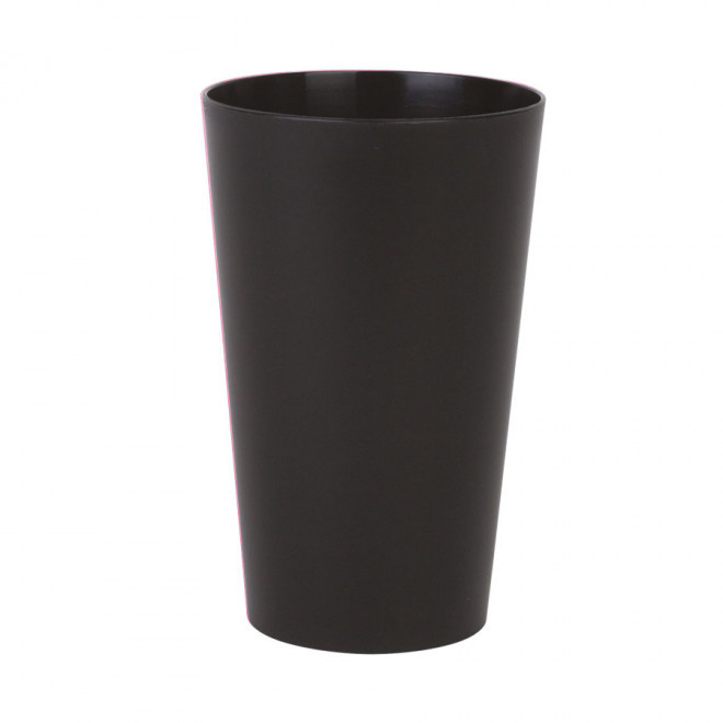 GOBELET PERSONNALISÉ RÉUTILISABLE 30 CL 'CUP' - noir