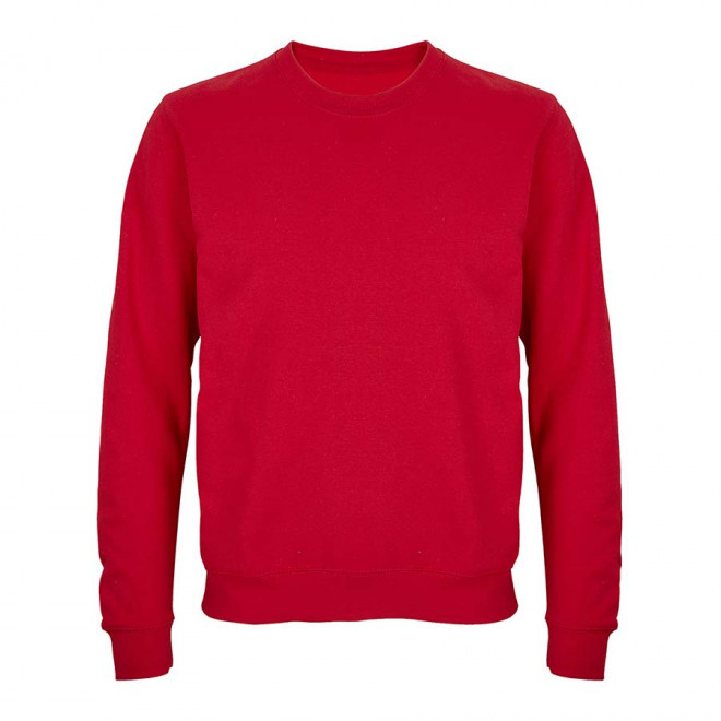 SWEAT COL ROND MIXTE PERSONNALISABLE 'COLUMBIA' - rouge